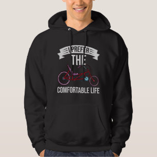 Recumbent Bike Bicycle Trike Biker Hoodie