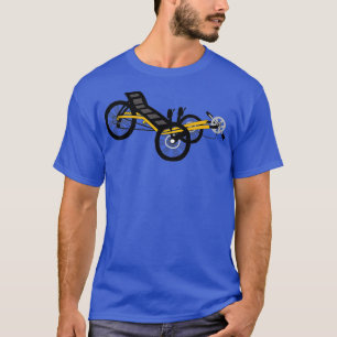 Recumbent Bike on white T-Shirt