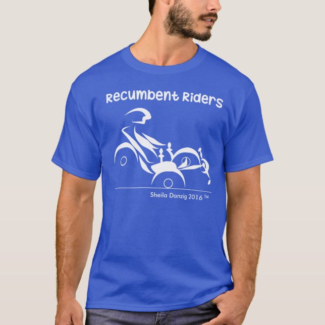 Recumbent Riders Trikes T-Shirt (Front)