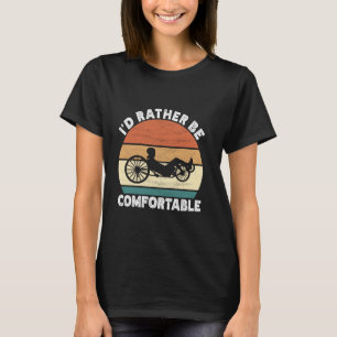 Recumbent Trike cycling Recumbent Bike T-Shirt