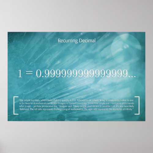 Recurring Decimal _ Math Poster