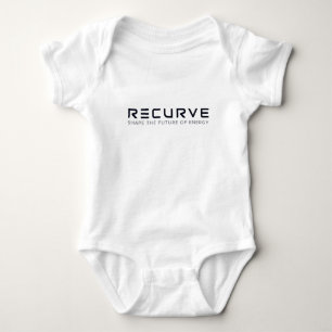 Recurve baby one piece bodysuit