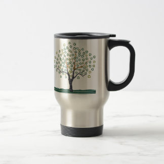 Recycle Art Recycle Tree Travel Mug - Stainless