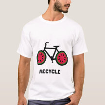 Recycle bycycle tshirt