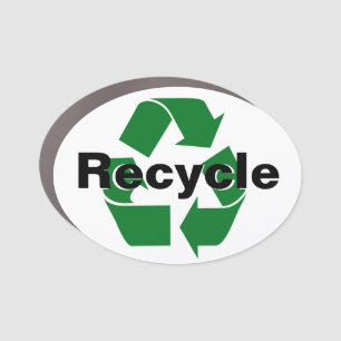 Recycle Car Magnet