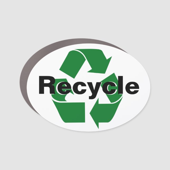 Recycle Car Magnet (Front)
