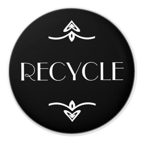 Recycle Ceramic Knob