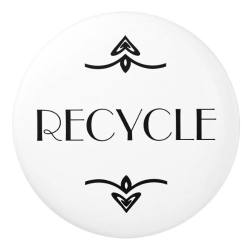 Recycle Ceramic Knob