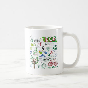 Recycle Eco Friendly Coffee Mug