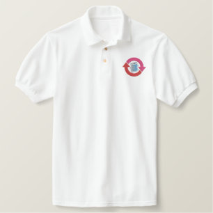 RECYCLE EMBROIDERED POLO SHIRT