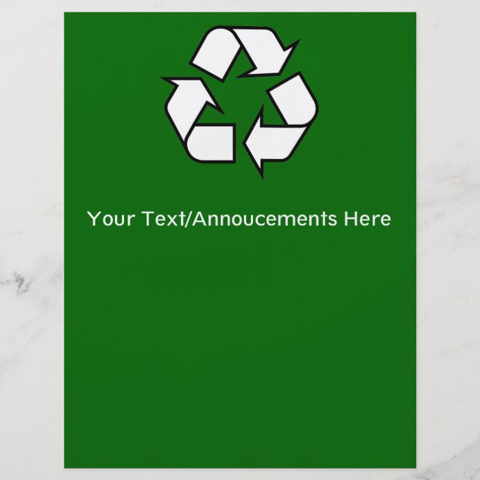 Recycle Flyer