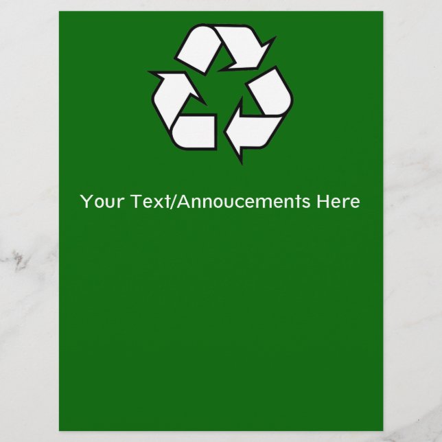 Recycle Flyer (Front)