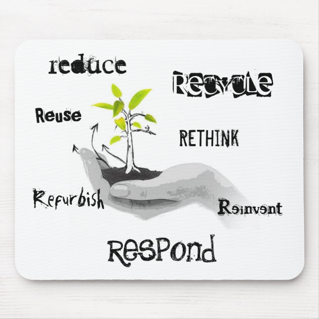 Recycle friendly mouse pad (Front)