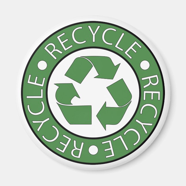 Recycle Green Magnet (Front)