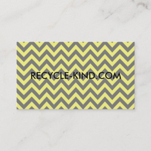 Recycle-Kind Pay it Forward Cards Business Card Template