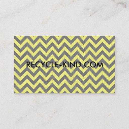 Customizable Recycle-Kind Pay it Forward Cards Business Card Template