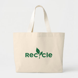 Recycle Large Tote Bag