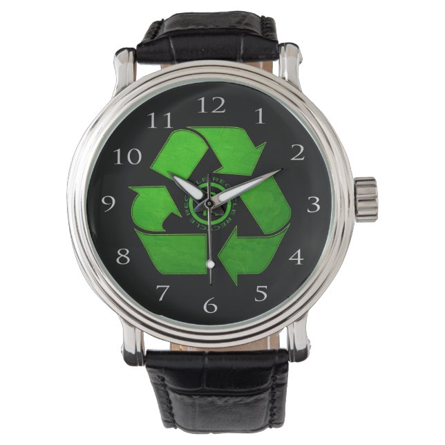 Recycle Logo by Shirley Taylor Watch (Front)