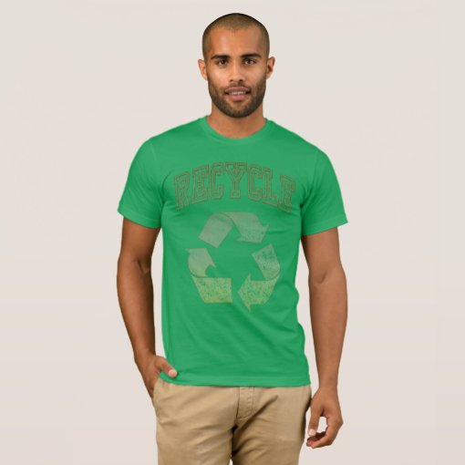 Recycle Logo t shirt | Zazzle