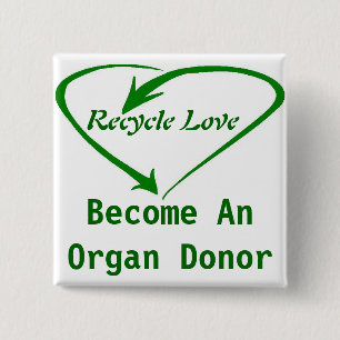 Recycle Love Button
