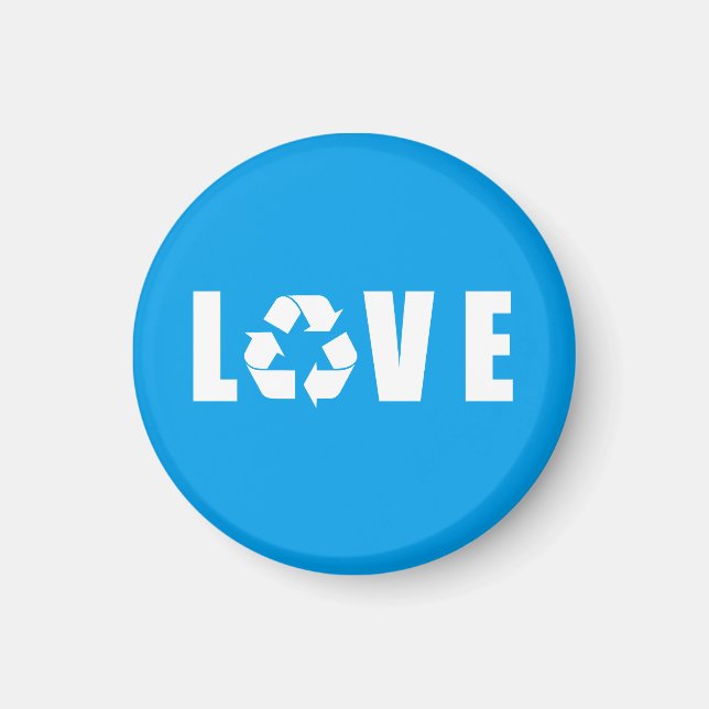 Recycle Love Magnet (Front)