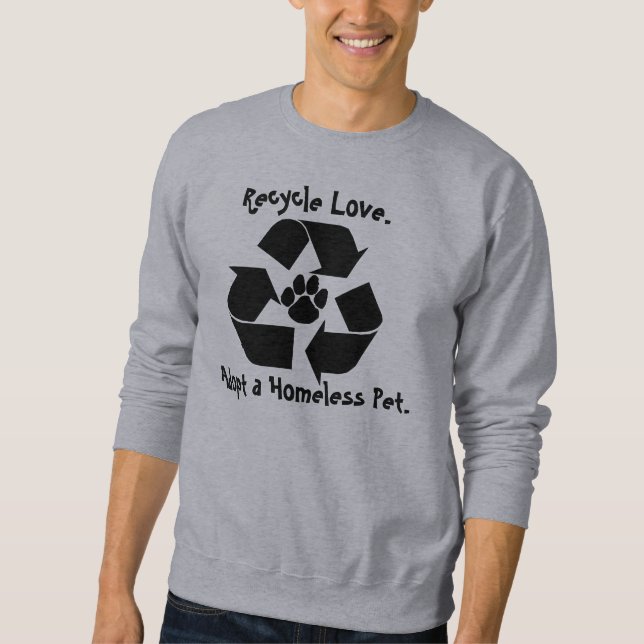 Recycle Love Sweatshirt (Front)