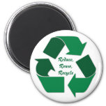 Recycle Magnet at Zazzle