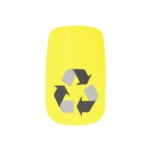 Recycle Minx Nail Art