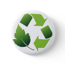 Recycle Pinback Button