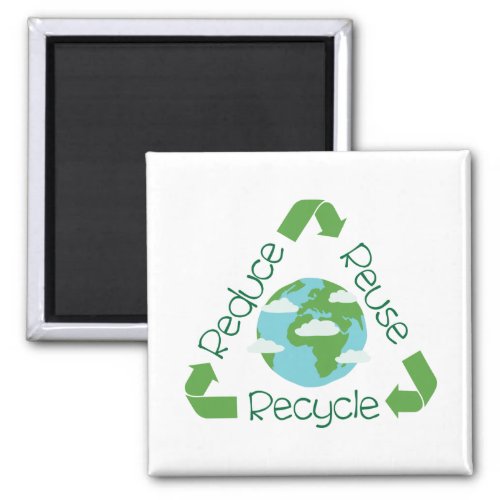Recycle Reuse Magnet