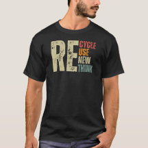 Recycle Reuse Renew Rethink Earth Day