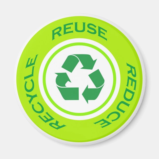 Recycle sign - Magnet (Front)
