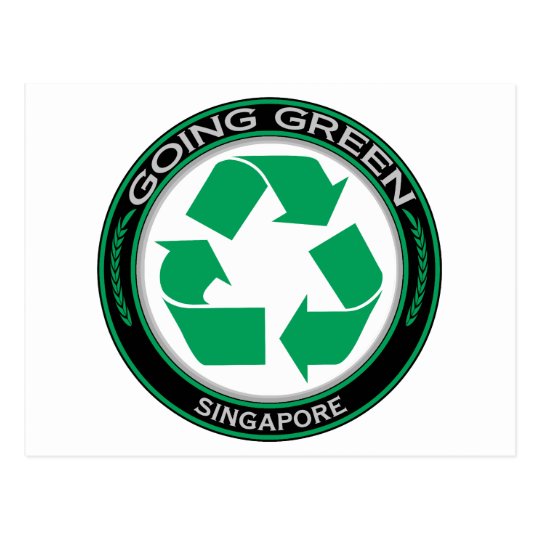 Recycle Singapore Postcard