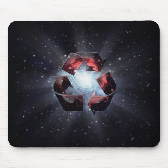 Recycle (space) mouse pad (Front)