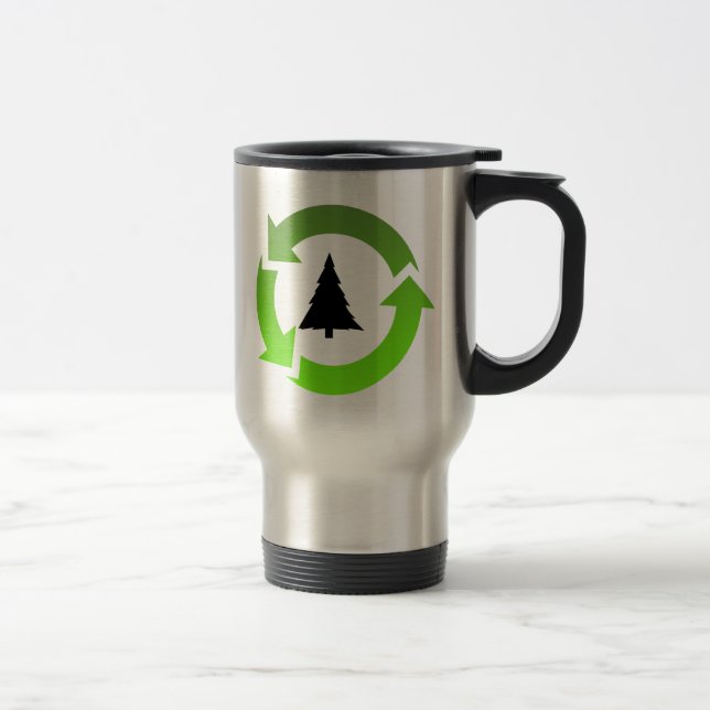 recycle stuff travel mug (Right)