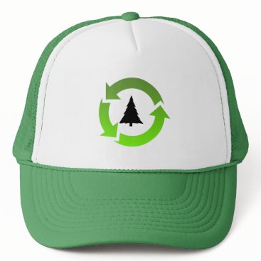 recycle stuff trucker hat