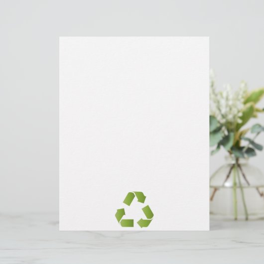 RECYCLE SYMBOL (Standing Front)