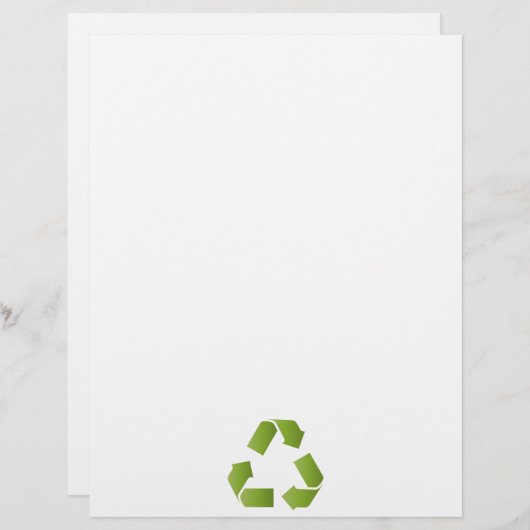 RECYCLE SYMBOL (Front/Back)