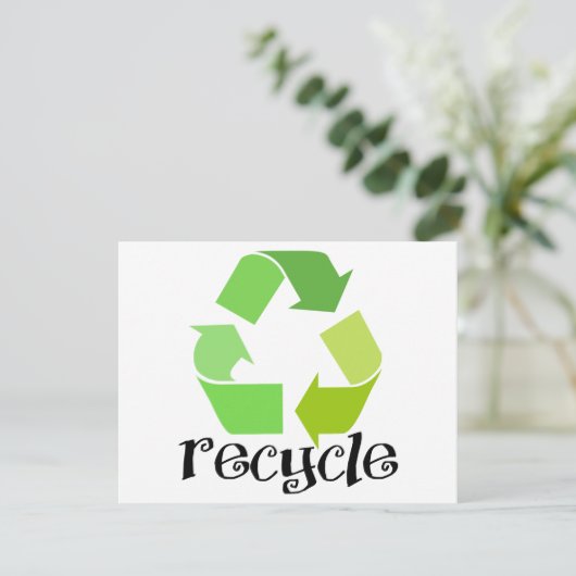 Recycle Symbol! (Standing Front)