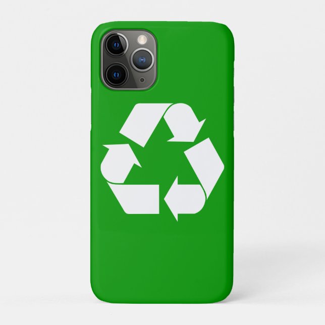 Recycle Symbol Case-Mate iPhone Case (Back)