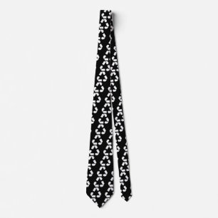 RECYCLE SYMBOL NECK TIE