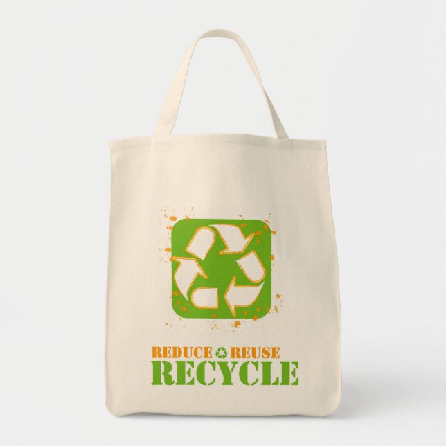 recycle tote bag (Front)
