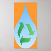 Recycle Water Poster