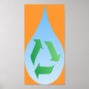 Recycle Water Poster