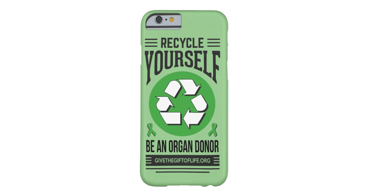 Recycle Yourself phone case Zazzle