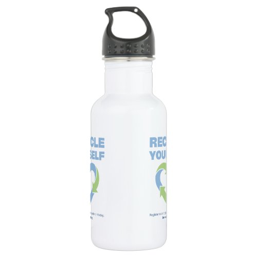 RECYCLE YOURSELF Water Bottle