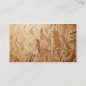 Recycled Compressed Wood Texture For Background Business Card (Back)