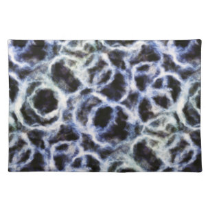 recycled indigo shibori : cloth placemat