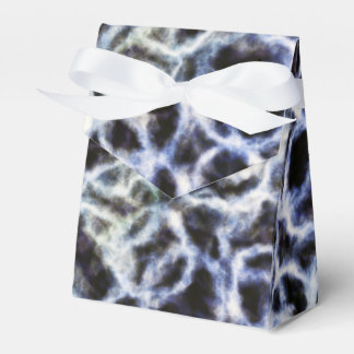 recycled indigo shibori : favor boxes