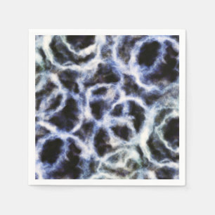 recycled indigo shibori : napkins
